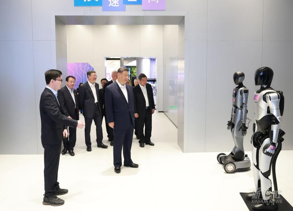 习近平总书记到上海调研，mile米乐代表具身智能行业汇报进展